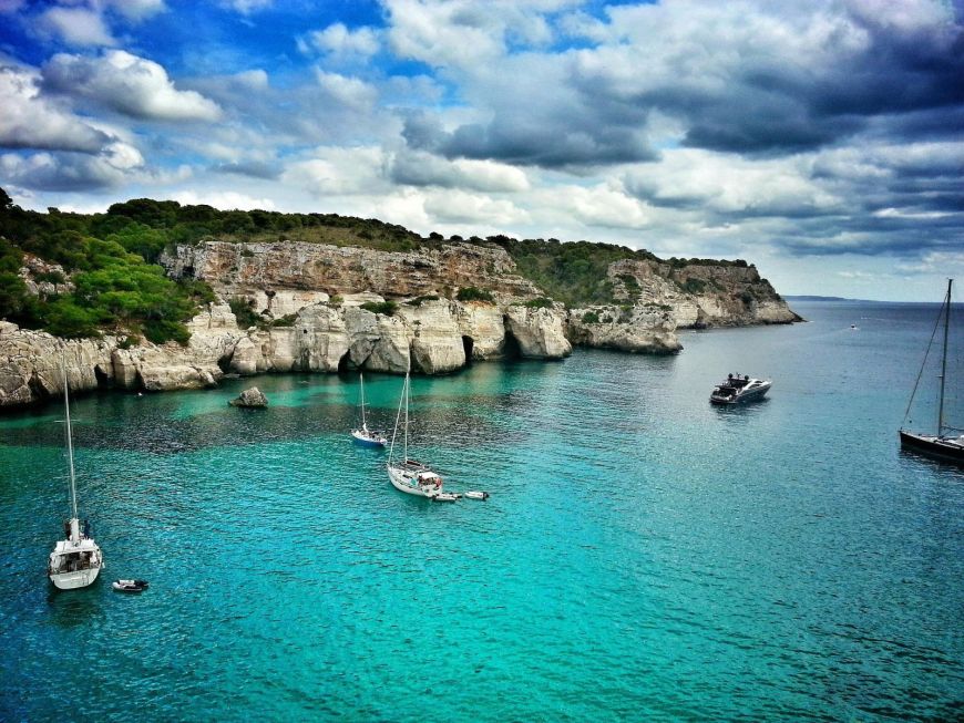 Departures by boat and sailboats · Activities in Menorca